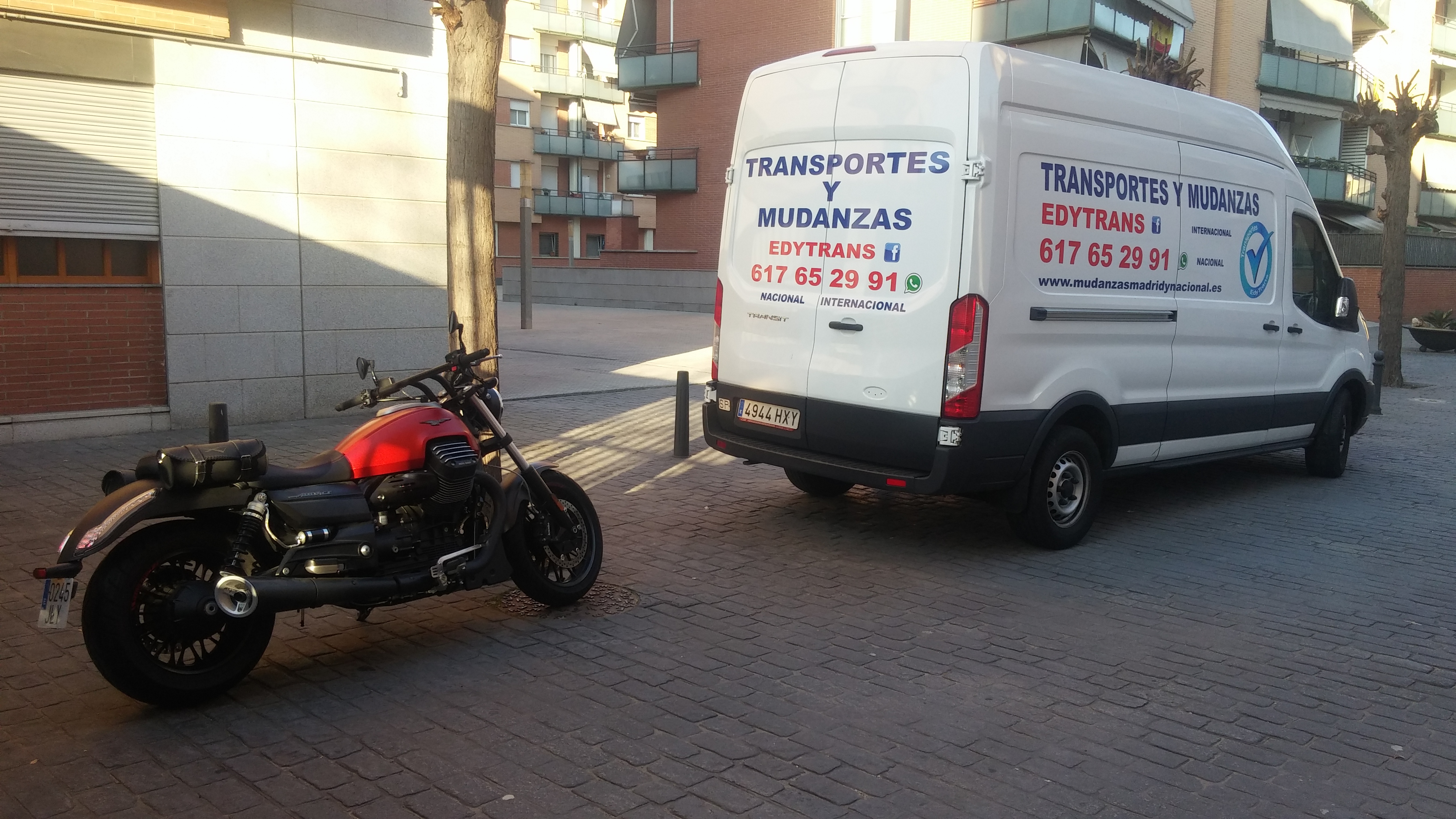 Transporte de Moto Madrid-Barcelona 